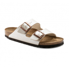 Birkenstock Arizona Graceful Pearl White Birko Flor