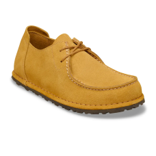 Birkenstock Utti Lace Cork Brown Suede Leather 