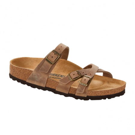 Birkenstock Franca Tobacco Brown Oiled Leather