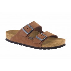Birkenstock Arizona Soft Footbed Nubuck Brown