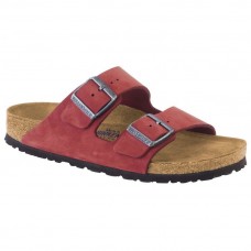 Birkenstock Arizona Soft Footbed Nubuck Rosewood
