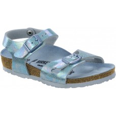 Birkenstock Kids Rio Reflection Blue
