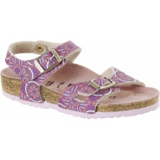 Birkenstock Rio Kids Oriental Tiles Rose