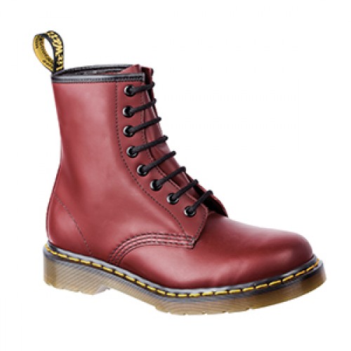 Dr Martens, 1460, Cherry Red, Smooth, boot, 8up